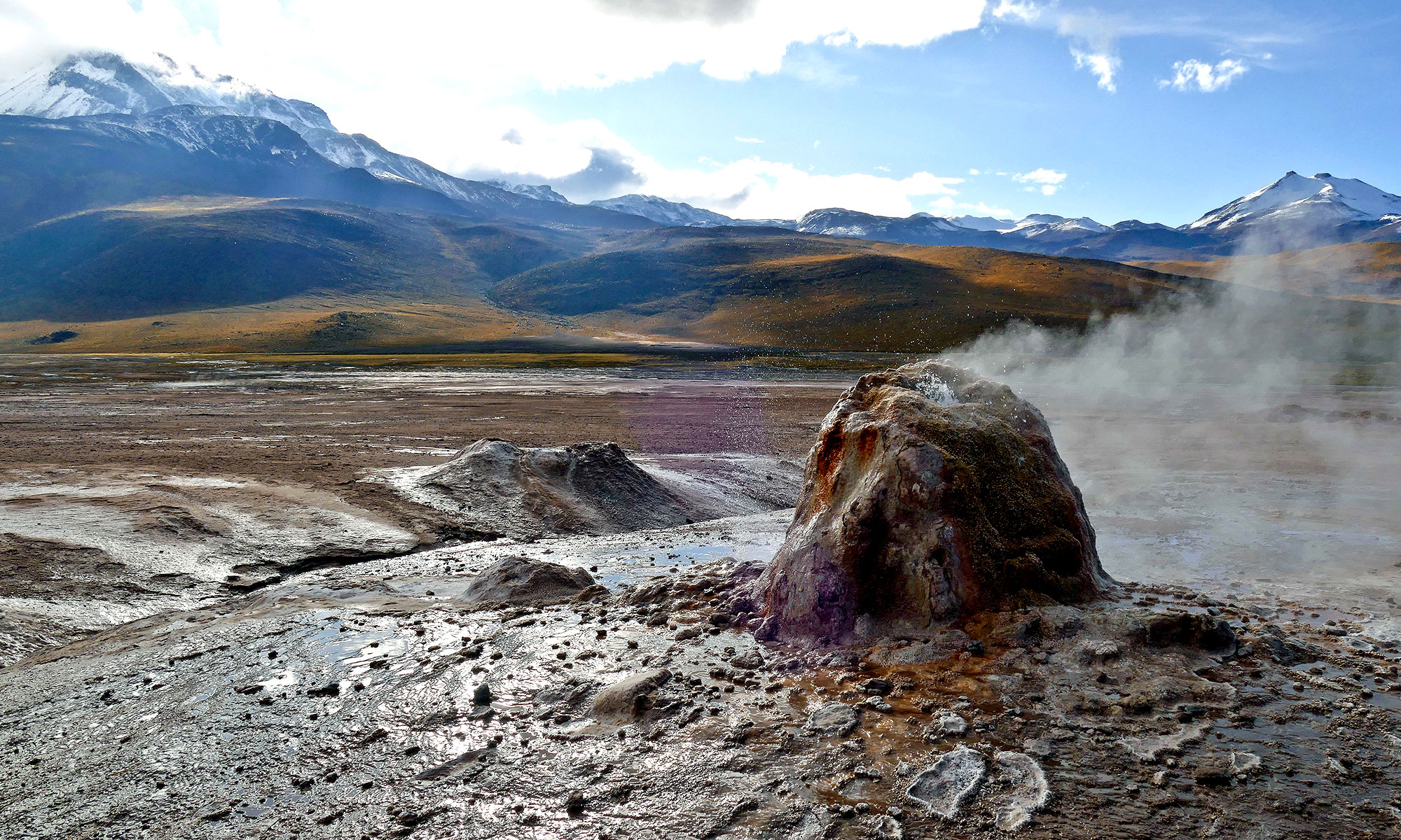 Geysire El Tatio (4.320 m üNN)