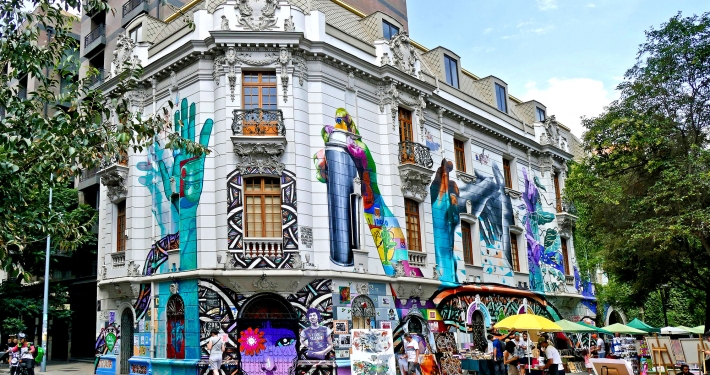 Barrio Lastarria, Szeneviertel in Santiago