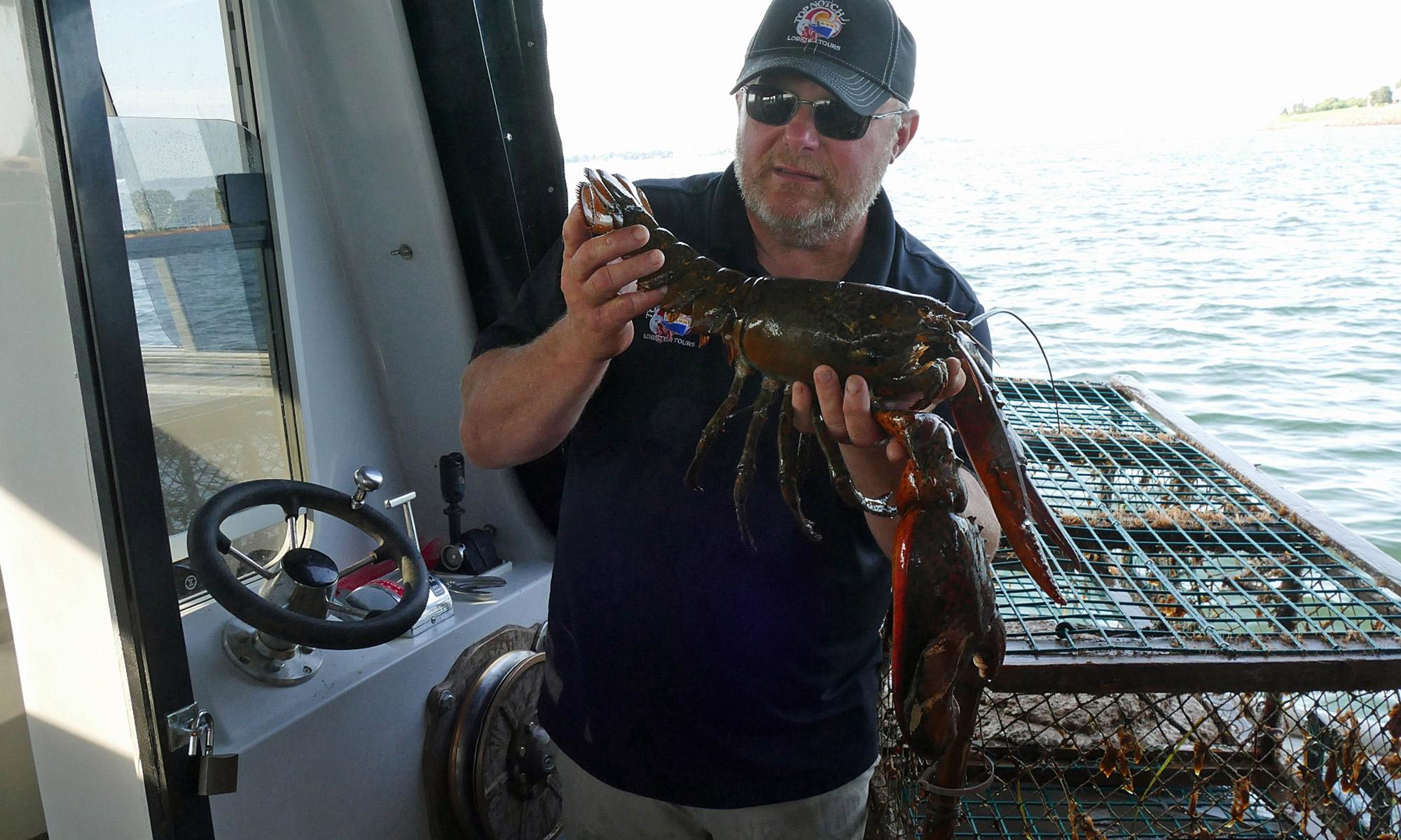 Auf der Top Notch Lobster Tour