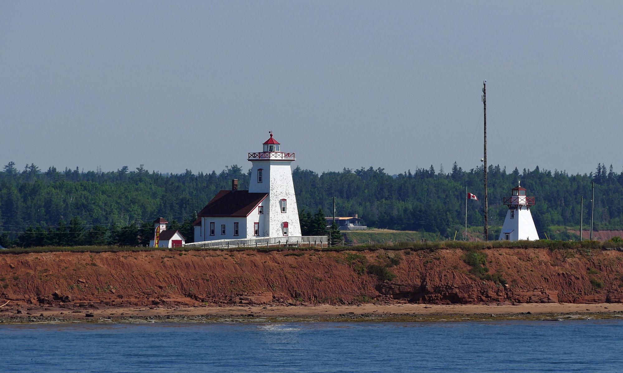 Leuchtturm bei Wood Island