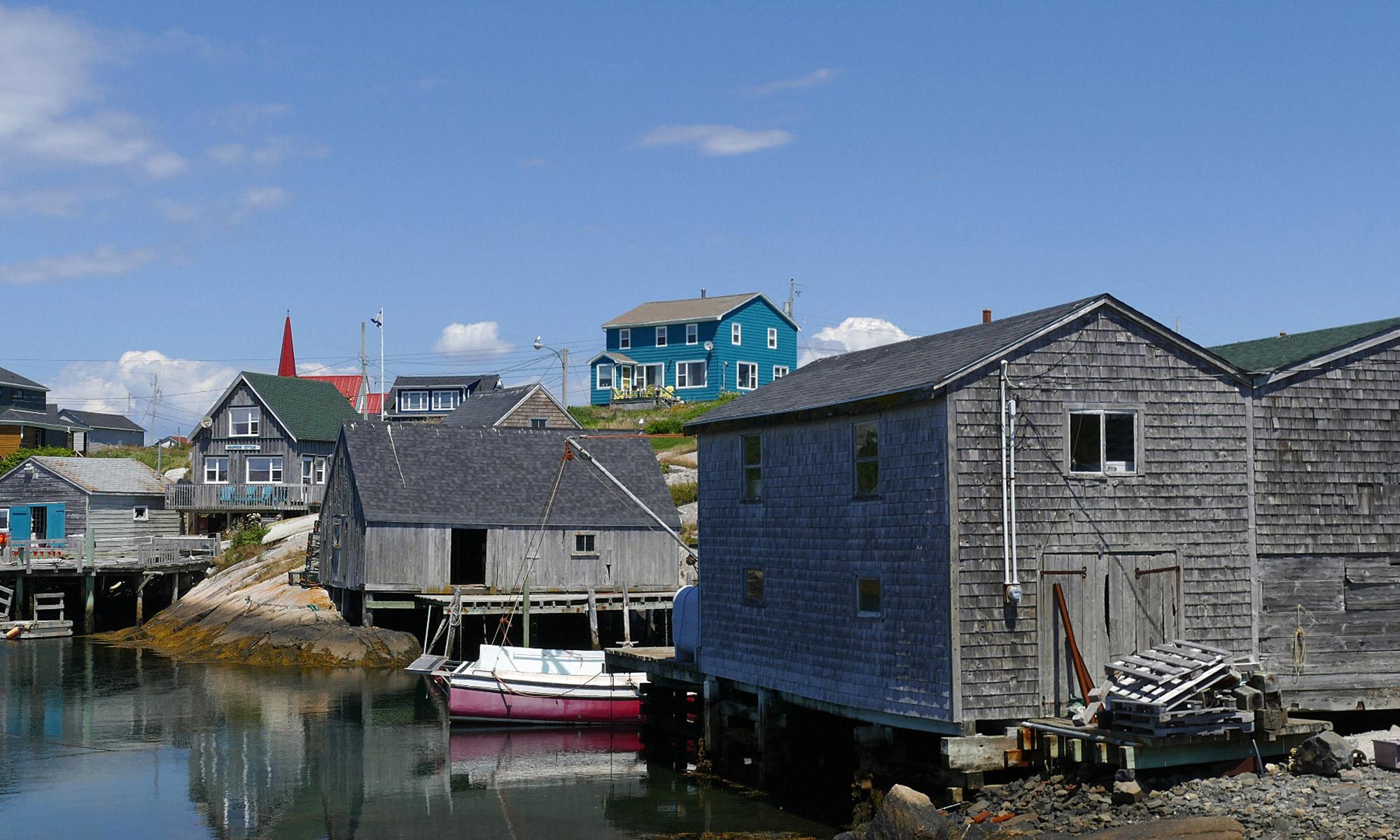 Peggy`s Cove am Lighthouse Trail