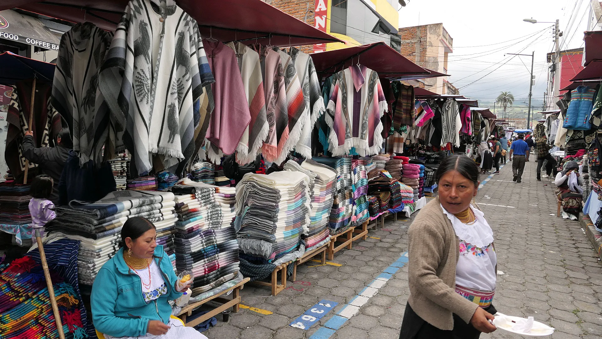 Handwerksmarkt in Otavalo