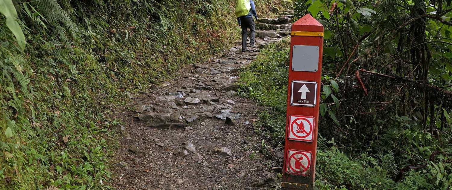 Auf dem Inkatrail Auf dem Inkatrail