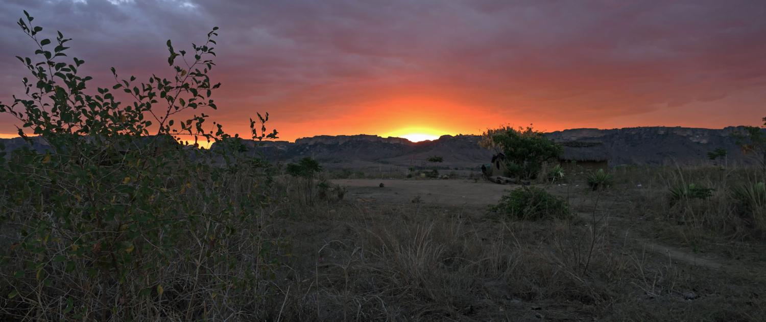 Sonnenuntergang bei Ranohira Sonnenuntergang bei Ranohira